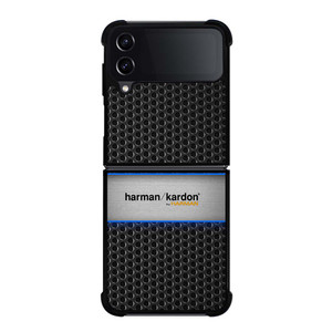 HARMAN KARDON SPEAKER CARBON Samsung Galaxy Z Flip 4 Case Cover HARMAN KARDON SPEAKER CARBON Samsung Galaxy Z Flip 4 Case Cover