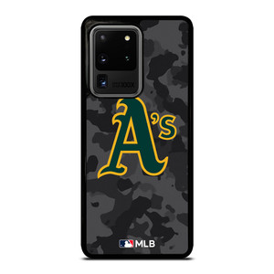 OAKLAND ATHLETICS BASEBALL BLACK CAMO Samsung Galaxy S20 Ultra Case Cover