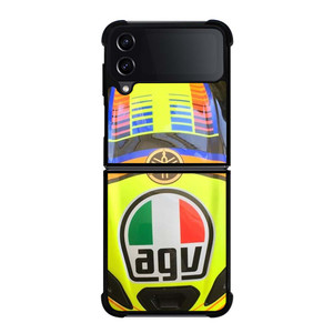 HELMET MOTOGP AGV Samsung Galaxy Z Flip 4 Case Cover HELMET MOTOGP AGV Samsung Galaxy Z Flip 4 Case Cover