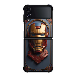 HERO IRON MAN CRAFT FACE Samsung Galaxy Z Flip 4 Case Cover HERO IRON MAN CRAFT FACE Samsung Galaxy Z Flip 4 Case Cover