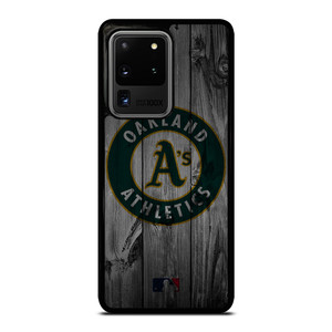 OAKLAND ATHLETICS BASEBALL MLB WOOD LOGO Samsung Galaxy S20 Ultra Case Cover