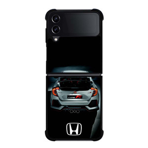 HONDA CIVIC TYPE R SPOILER Samsung Galaxy Z Flip 4 Case Cover HONDA CIVIC TYPE R SPOILER Samsung Galaxy Z Flip 4 Case Cover