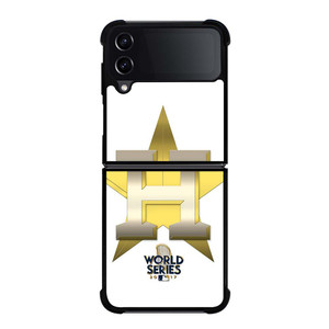HOUSTON ASTROS WORLD SERIES Samsung Galaxy Z Flip 4 Case Cover HOUSTON ASTROS WORLD SERIES Samsung Galaxy Z Flip 4 Case Cover
