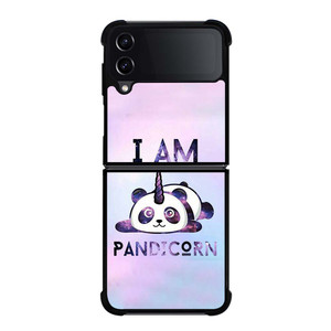 I AM PANDICORN NEBULA Samsung Galaxy Z Flip 4 Case Cover