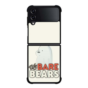 ICE BEAR WE BARE BEARS CARTOON 2 Samsung Galaxy Z Flip 4 Case Cover ICE BEAR WE BARE BEARS CARTOON 2 Samsung Galaxy Z Flip 4 Case Cover