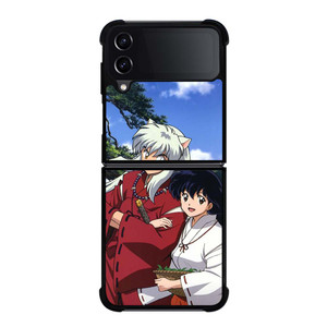 INUYASHA ANIME SERIES Samsung Galaxy Z Flip 4 Case Cover INUYASHA ANIME SERIES Samsung Galaxy Z Flip 4 Case Cover