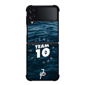JAKE PAUL TEAM 10 JP LOGO Samsung Galaxy Z Flip 4 Case Cover JAKE PAUL TEAM 10 JP LOGO Samsung Galaxy Z Flip 4 Case Cover