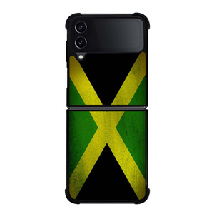 JAMAICAN FLAG Samsung Galaxy Z Flip 4 Case Cover JAMAICAN FLAG Samsung Galaxy Z Flip 4 Case Cover