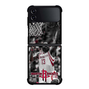 JAMES HARDEN DUNK HOUSTON ROCKETS Samsung Galaxy Z Flip 4 Case Cover