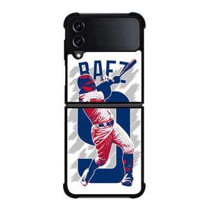 JAVIER BAEZ CHICAGO CUBS ART Samsung Galaxy Z Flip 4 Case Cover