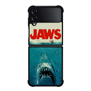 JAWS LOGO Samsung Galaxy Z Flip 4 Case Cover JAWS LOGO Samsung Galaxy Z Flip 4 Case Cover