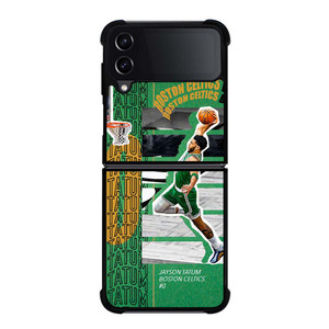 JAYSON TATUM DUNK BOSTON CELTICS Samsung Galaxy Z Flip 4 Case Cover JAYSON TATUM DUNK BOSTON CELTICS Samsung Galaxy Z Flip 4 Case Cover