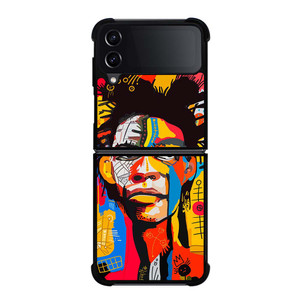 JEAN MICHEL BASQUIAT PORTRAIT Samsung Galaxy Z Flip 4 Case Cover