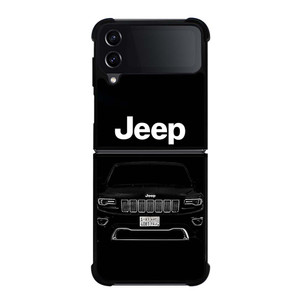JEEP BLACK CAR Samsung Galaxy Z Flip 4 Case Cover
