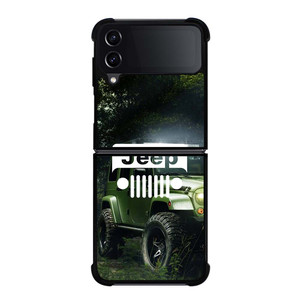 JEEP IN JUNGLE Samsung Galaxy Z Flip 4 Case Cover