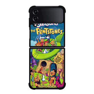 JETSONS MEET FLINTSTONES CARTOON 2 Samsung Galaxy Z Flip 4 Case Cover