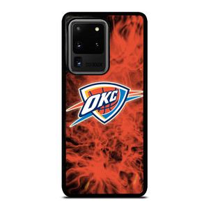 OKLAHOMA CITY THUNDERS BASKETBALL NBA FIRE Samsung Galaxy S20 Ultra Case Cover