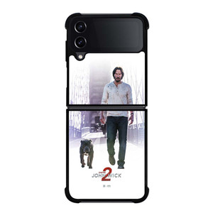 JOHN WICK CHAPTER 2 KEANU REEVES Samsung Galaxy Z Flip 4 Case Cover JOHN WICK CHAPTER 2 KEANU REEVES Samsung Galaxy Z Flip 4 Case Cover