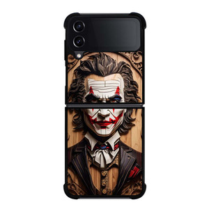 JOKER FACE WOOD Samsung Galaxy Z Flip 4 Case Cover