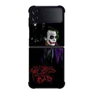 JOKER HEATH LEDGER QUOTE Samsung Galaxy Z Flip 4 Case Cover JOKER HEATH LEDGER QUOTE Samsung Galaxy Z Flip 4 Case Cover
