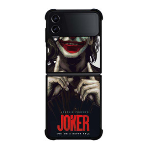JOKER JOAQUIN PHOENIX PUT ON A HAPPY FACE Samsung Galaxy Z Flip 4 Case Cover JOKER JOAQUIN PHOENIX PUT ON A HAPPY FACE Samsung Galaxy Z Flip 4 Case Cover