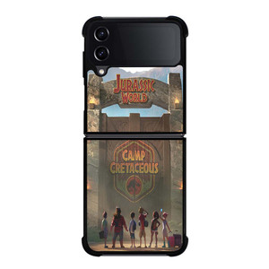 JURASSIC WORLD CAMP CRETACEOUS CARTOON Samsung Galaxy Z Flip 4 Case Cover JURASSIC WORLD CAMP CRETACEOUS CARTOON Samsung Galaxy Z Flip 4 Case Cover