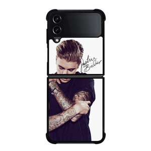 JUSTIN BIEBER SIGNATURE Samsung Galaxy Z Flip 4 Case Cover