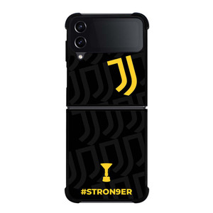 JUVENTUS FC CHAMPIONS STRONGER Samsung Galaxy Z Flip 4 Case Cover