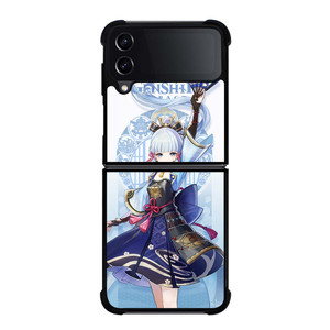 KAMISATO AYAKA GENSHIN IMPACT 2 Samsung Galaxy Z Flip 4 Case Cover KAMISATO AYAKA GENSHIN IMPACT 2 Samsung Galaxy Z Flip 4 Case Cover