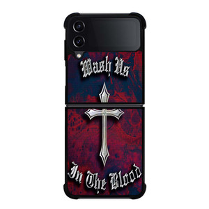 KANYE WEST WASH US IN THE BLOOD Samsung Galaxy Z Flip 4 Case Cover KANYE WEST WASH US IN THE BLOOD Samsung Galaxy Z Flip 4 Case Cover