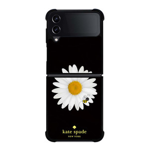 KATE SPADE BEE AND FLOWER Samsung Galaxy Z Flip 4 Case Cover KATE SPADE BEE AND FLOWER Samsung Galaxy Z Flip 4 Case Cover