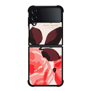 KATE SPADE CAMEROON STREET ROSES Samsung Galaxy Z Flip 4 Case Cover KATE SPADE CAMEROON STREET ROSES Samsung Galaxy Z Flip 4 Case Cover