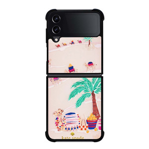 KATE SPADE DESERT CAMEL Samsung Galaxy Z Flip 4 Case Cover KATE SPADE DESERT CAMEL Samsung Galaxy Z Flip 4 Case Cover