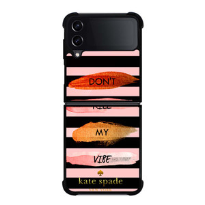 KATE SPADE DON'T KILL MY VIBE Samsung Galaxy Z Flip 4 Case Cover KATE SPADE DON'T KILL MY VIBE Samsung Galaxy Z Flip 4 Case Cover