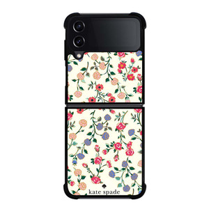 KATE SPADE FLOWER PATTERN Samsung Galaxy Z Flip 4 Case Cover KATE SPADE FLOWER PATTERN Samsung Galaxy Z Flip 4 Case Cover