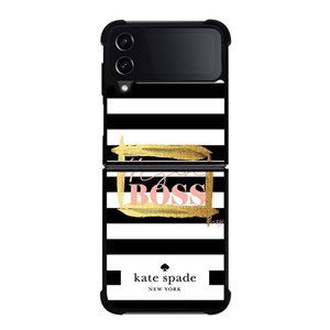 KATE SPADE GIRL BOSS Samsung Galaxy Z Flip 4 Case Cover KATE SPADE GIRL BOSS Samsung Galaxy Z Flip 4 Case Cover