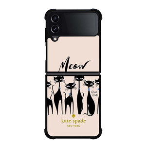 KATE SPADE MEOW CAT Samsung Galaxy Z Flip 4 Case Cover