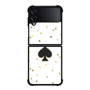 KATE SPADE NEW YORK LOGO GOLD Samsung Galaxy Z Flip 4 Case Cover KATE SPADE NEW YORK LOGO GOLD Samsung Galaxy Z Flip 4 Case Cover