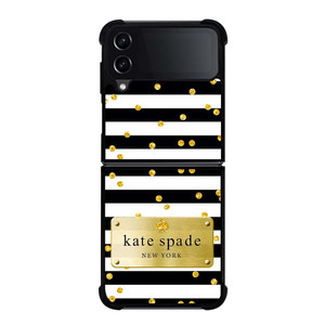 KATE SPADE POLKADOTS GOLD Samsung Galaxy Z Flip 4 Case Cover