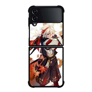 KAZUHA GENSHIN IMPACT GAMES Samsung Galaxy Z Flip 4 Case Cover KAZUHA GENSHIN IMPACT GAMES Samsung Galaxy Z Flip 4 Case Cover