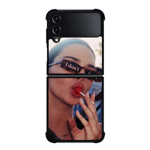 KENDALL JENNER I DON'T CARE Samsung Galaxy Z Flip 4 Case Cover