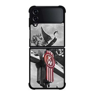 KENWORTH STAINLESS TRUCK Samsung Galaxy Z Flip 4 Case Cover