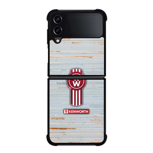 KENWORTH TRUCK RUSTY CONTAINER Samsung Galaxy Z Flip 4 Case Cover KENWORTH TRUCK RUSTY CONTAINER Samsung Galaxy Z Flip 4 Case Cover