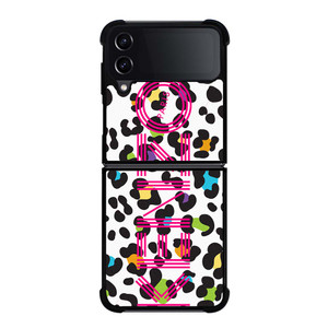 KENZO PARIS COLORFUL LEOPARD Samsung Galaxy Z Flip 4 Case Cover KENZO PARIS COLORFUL LEOPARD Samsung Galaxy Z Flip 4 Case Cover