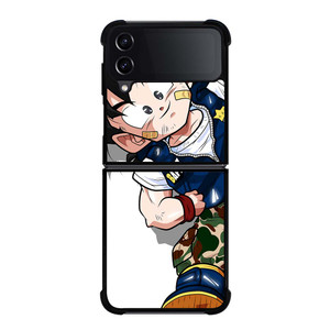 KIDS GOHAN BAPE SUPREME Samsung Galaxy Z Flip 4 Case Cover KIDS GOHAN BAPE SUPREME Samsung Galaxy Z Flip 4 Case Cover