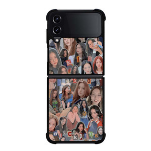 KIM JISOO BLACKPINK CUTE COLLAGE Samsung Galaxy Z Flip 4 Case Cover