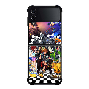 KINGDOM HEARTS CARTOON Samsung Galaxy Z Flip 4 Case Cover KINGDOM HEARTS CARTOON Samsung Galaxy Z Flip 4 Case Cover