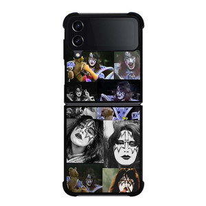 KISS BAND ACE FREHLEY COLLAGE Samsung Galaxy Z Flip 4 Case Cover KISS BAND ACE FREHLEY COLLAGE Samsung Galaxy Z Flip 4 Case Cover
