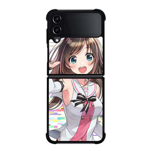 KIZUNA AI CUTE Samsung Galaxy Z Flip 4 Case Cover KIZUNA AI CUTE Samsung Galaxy Z Flip 4 Case Cover