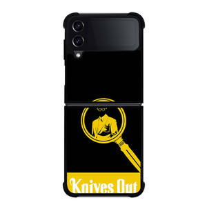 KNIVES OUT DANIEL CRAIG SILHOUETTE Samsung Galaxy Z Flip 4 Case Cover KNIVES OUT DANIEL CRAIG SILHOUETTE Samsung Galaxy Z Flip 4 Case Cover